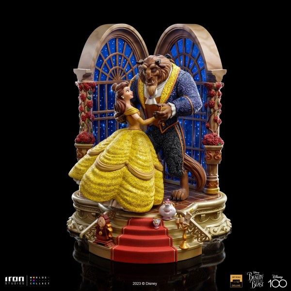 BELLE AND THE BEAST DELUXE ART SCALE - DISNEY