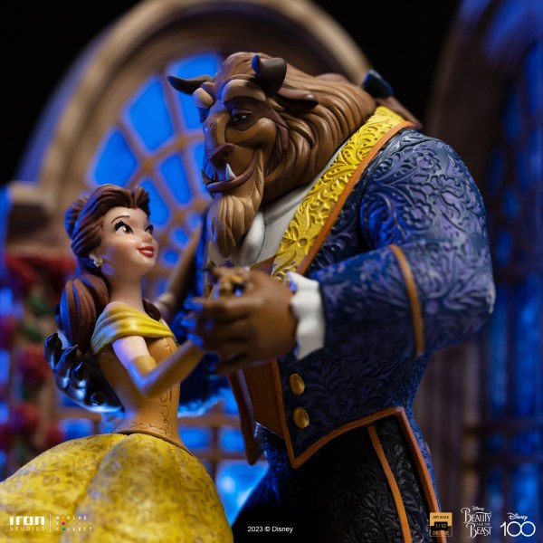 BELLE AND THE BEAST DELUXE ART SCALE - DISNEY
