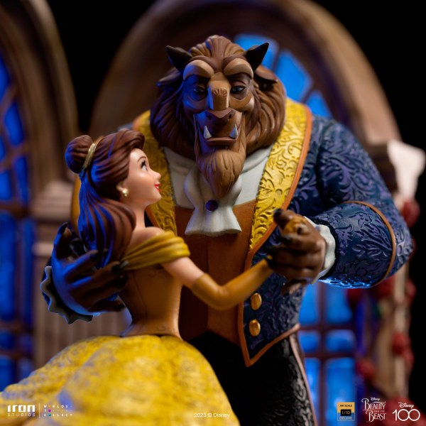 BELLE AND THE BEAST DELUXE ART SCALE - DISNEY