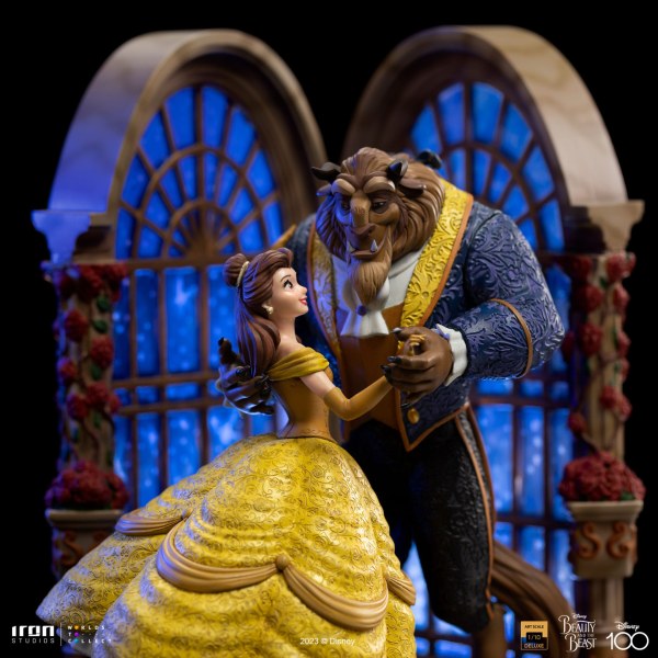 BELLE AND THE BEAST DELUXE ART SCALE - DISNEY