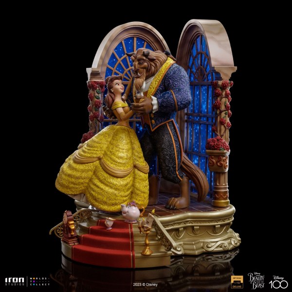BELLE AND THE BEAST DELUXE ART SCALE - DISNEY