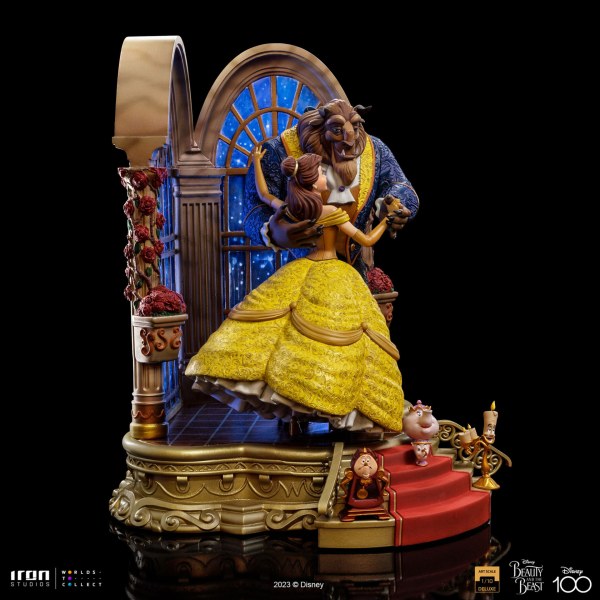 BELLE AND THE BEAST DELUXE ART SCALE - DISNEY