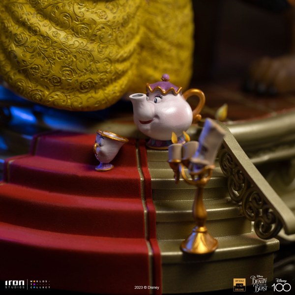 BELLE AND THE BEAST DELUXE ART SCALE - DISNEY