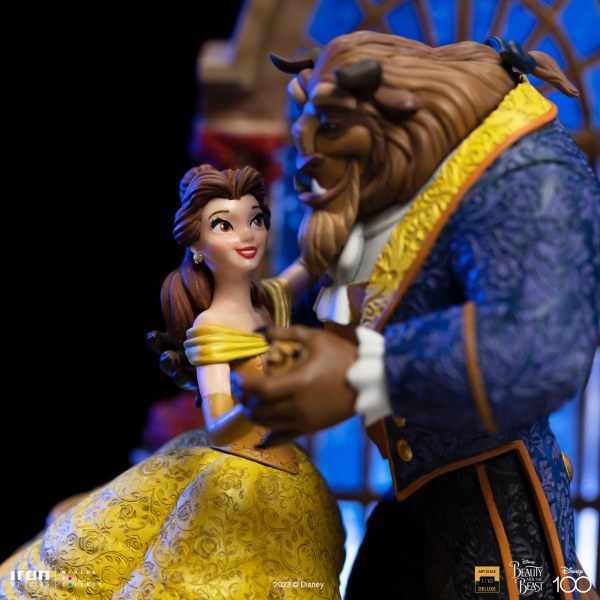 BELLE AND THE BEAST DELUXE ART SCALE - DISNEY