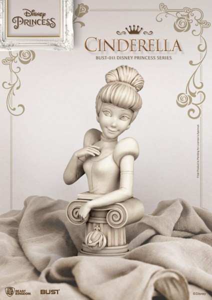 CINDERELLA BUST - DISNEY PRINCESS SERIES