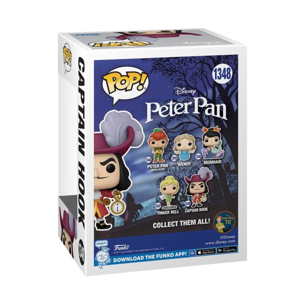 FUNKO POP! 1348 - CAPTAIN HOOK - PETER PAN 70TH ANNIVERSARY