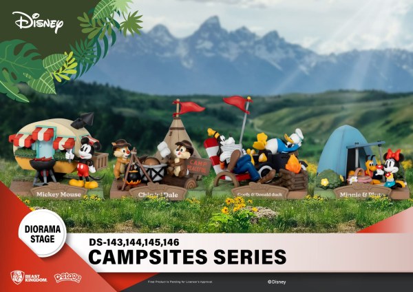 DONALD & GOOFY CAMPSITE SERIES - D-STAGE
