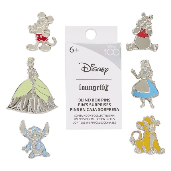 PLATINUM DISNEY 100TH ANNIVERSARY MYSTERY PIN - DISNEY