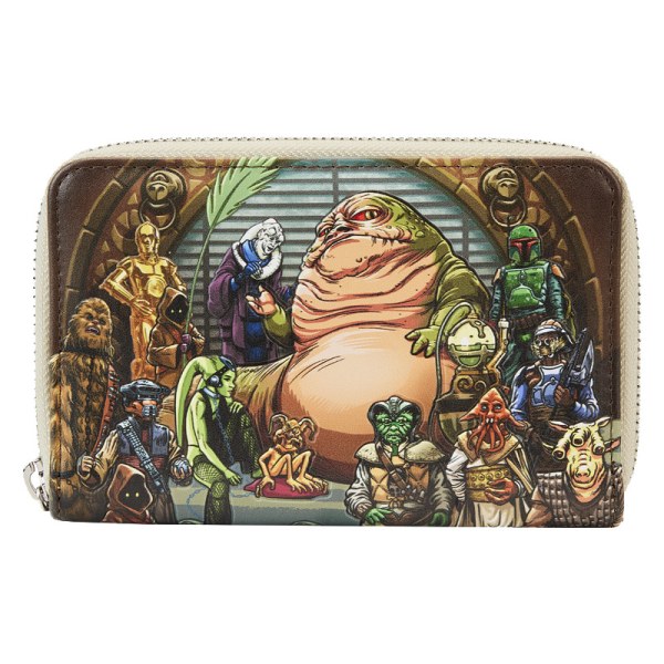 RETURN OF THE JEDI 40TH ANNIVERSARY WALLET JABBA'S PALACE - STAR WARS LOUNGEFLY