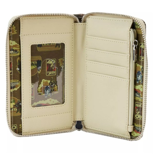 RETURN OF THE JEDI 40TH ANNIVERSARY WALLET JABBA'S PALACE - STAR WARS LOUNGEFLY