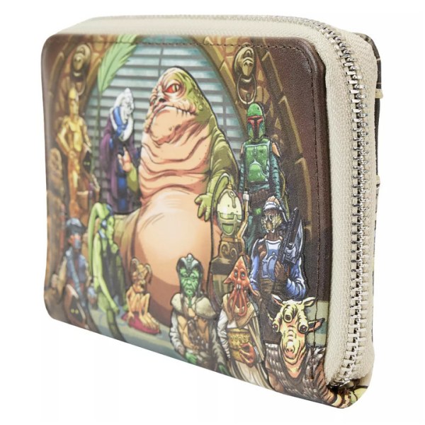 RETURN OF THE JEDI 40TH ANNIVERSARY WALLET JABBA'S PALACE - STAR WARS LOUNGEFLY