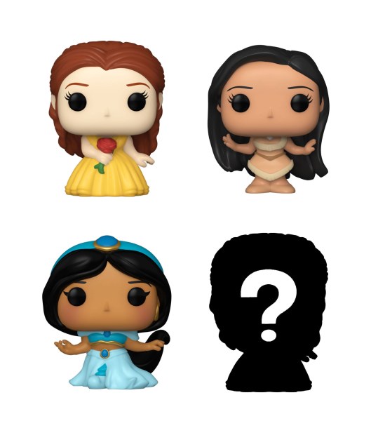 4-PACK FUNKO BITTY POP! - DISNEY PRINCESSES