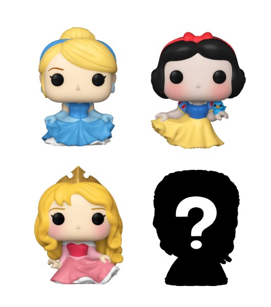 4-PACK FUNKO BITTY POP! - DISNEY PRINCESSES