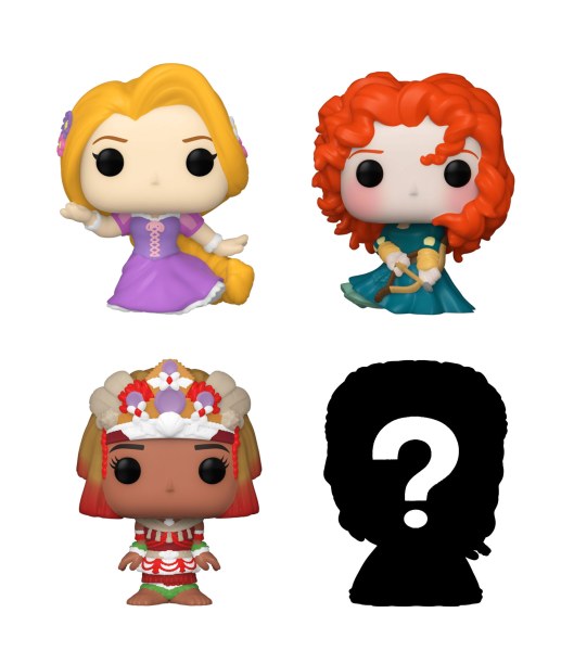 4-PACK FUNKO BITTY POP! - RAPUNZEL
