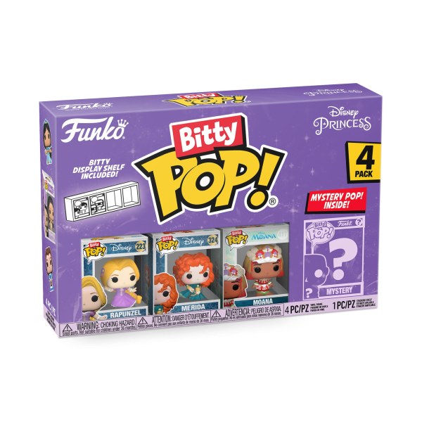 4-PACK FUNKO BITTY POP! - RAPUNZEL