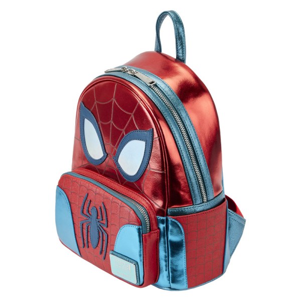 MINI BACKPACK METALLIC SPIDER-MAN COSPLAY - DISNEY LOUNGEFLY