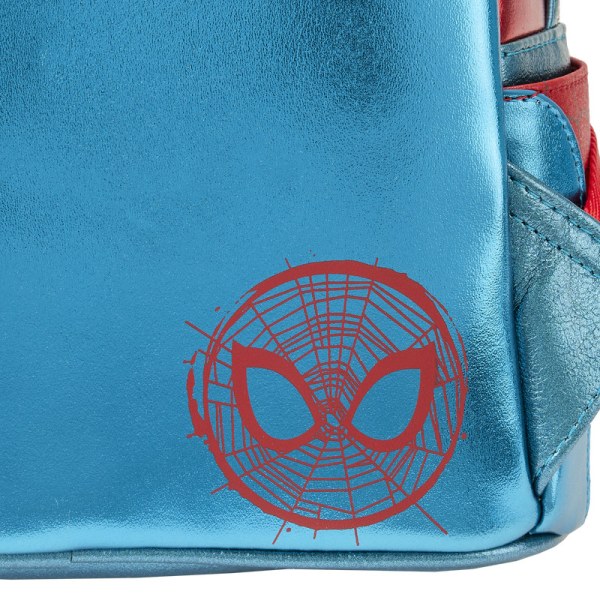 MINI BACKPACK METALLIC SPIDER-MAN COSPLAY - DISNEY LOUNGEFLY