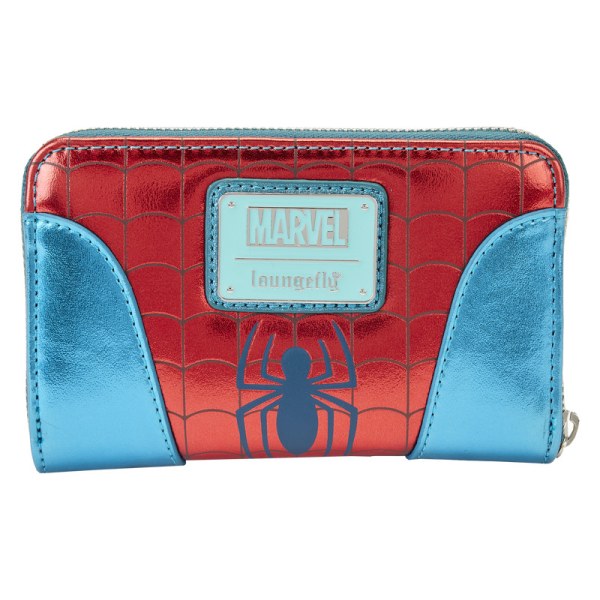 METALLIC SPIDER-MAN WALLET - MARVEL LOUNGEFLY
