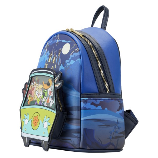 WARNER BROS 100TH ANNIVERSARY LOONEY TUNES & SCOOBY MASHUP MINI BACKPACK - WARNER BROS LOUNGEFLY
