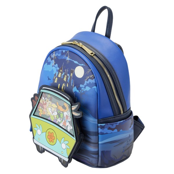 WARNER BROS 100TH ANNIVERSARY LOONEY TUNES & SCOOBY MASHUP MINI BACKPACK - WARNER BROS LOUNGEFLY