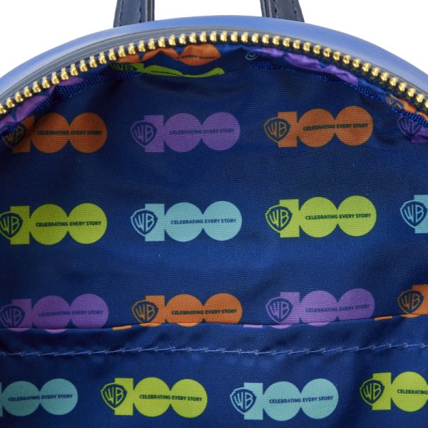 WARNER BROS 100TH ANNIVERSARY LOONEY TUNES & SCOOBY MASHUP MINI BACKPACK - WARNER BROS LOUNGEFLY