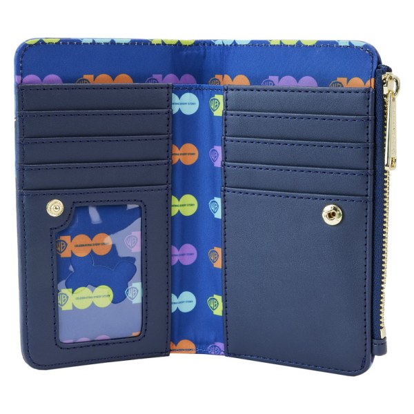 WARNER BROS 100TH ANNIVERSARY LOONEY TUNES & SCOOBY MASHUP WALLET - WARNER BROS LOUNGEFLY