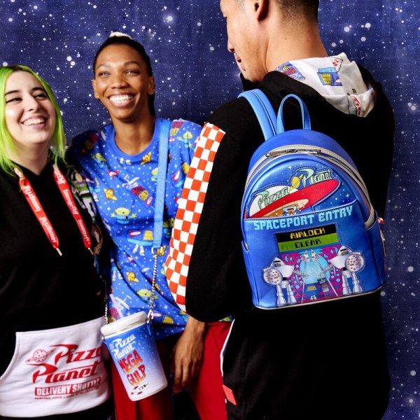 MINI BACKPACK TOY STORY PIZZA PLANET - DISNEY PIXAR LOUNGEFLY