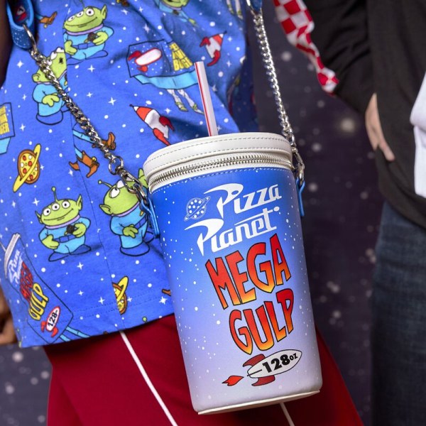 TOY STORY PIZZA PLANET MEGA GLUP CROSSBODY BAG - DISNEY PIXAR LOUNGEFLY
