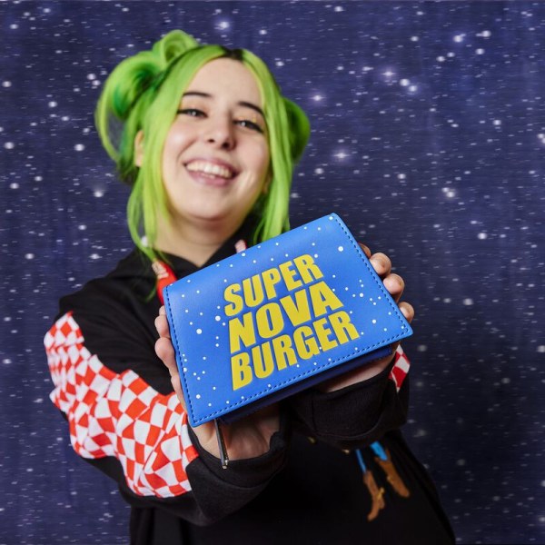 TOY STORY PIZZA PLANET SUPER NOVA BURGER WALLET - DISNEY PIXAR LOUNGEFLY