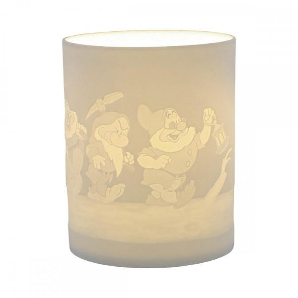 Lithophane diamond sparkle Snow White and the 7 dwarfs - DISNEY SHOWCASE