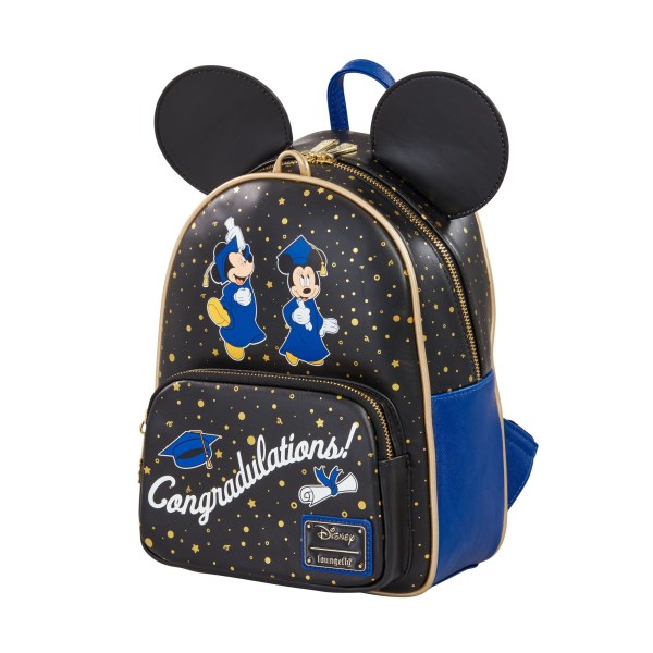 MINI MICKEY MOUSE GRADUATION BACKPACK - DISNEY LOUNGEFLY