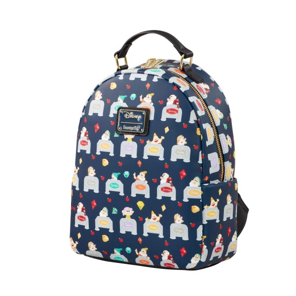 MINI BACKPACK SNOW WHITE AND THE 7 DWARFS - DISNEY LOUNGEFLY