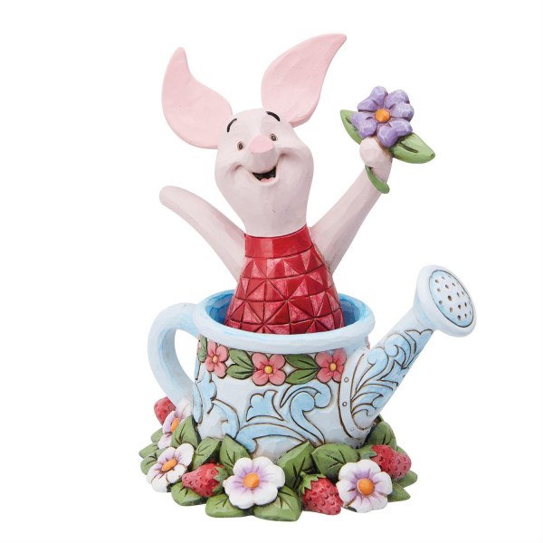 PIGLET IN THE WATERING CAN - DISNEY TRADITIONS