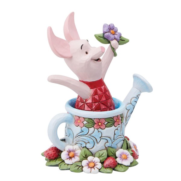 PIGLET IN THE WATERING CAN - DISNEY TRADITIONS