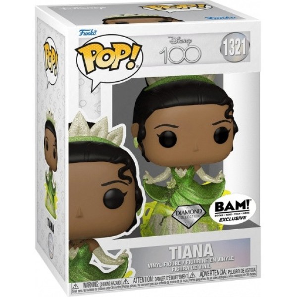 FUNKO POP! 1321 - TIANA DGLT DISNEY 100TH ANNIVERSARY - THE PRINCESS AND THE FROG