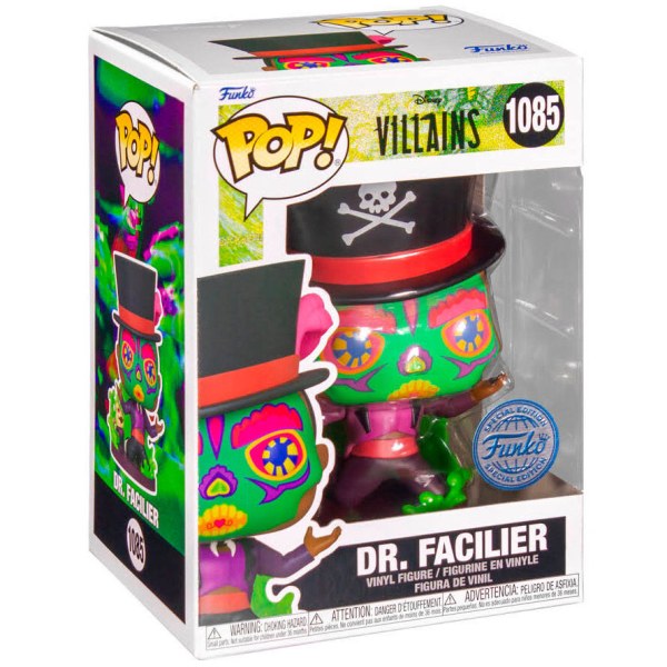 FUNKO POP! 1085 - DR. FACILIER SUGAR SKULL - THE PRINCESS AND THE FROG