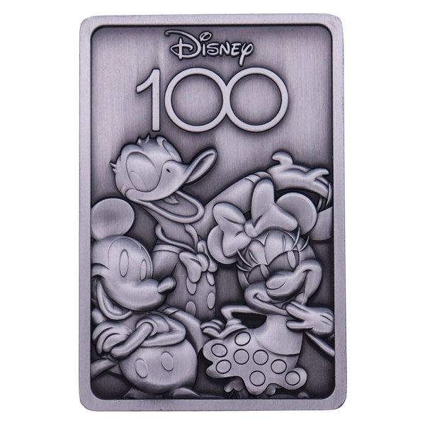 DISNEY 100TH ANNIVERSARY COLLECTIBLE INGOT - LIMITED EDITION