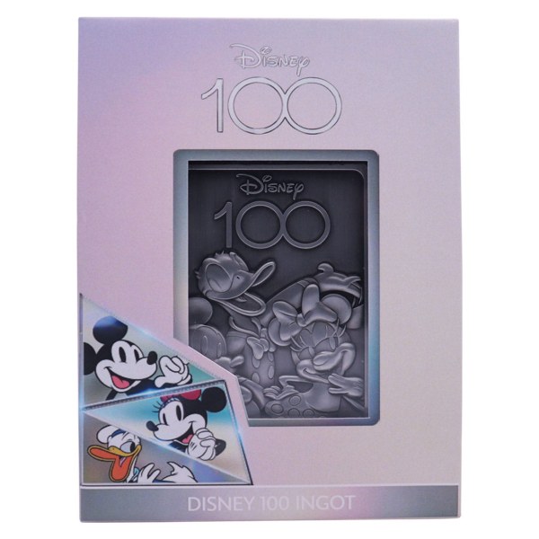 DISNEY 100TH ANNIVERSARY COLLECTIBLE INGOT - LIMITED EDITION