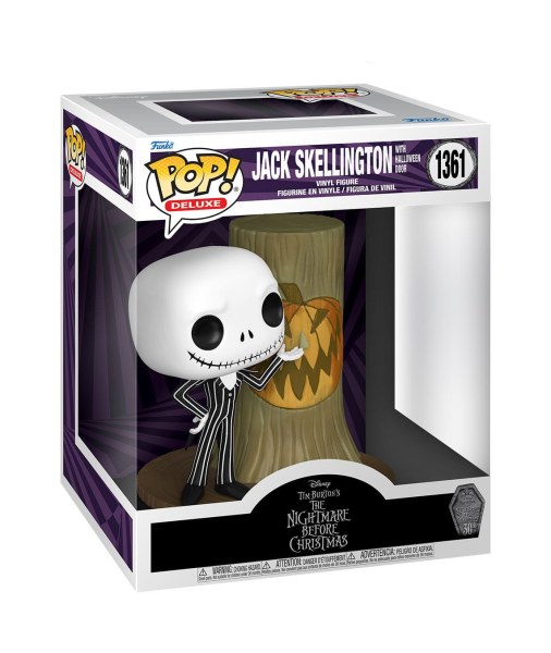 FUNKO POP! DELUXE 1361 - JACK AND THE HALLOWEEN DOOR - THE NIGHTMARE BEFORE CHRISTMAS