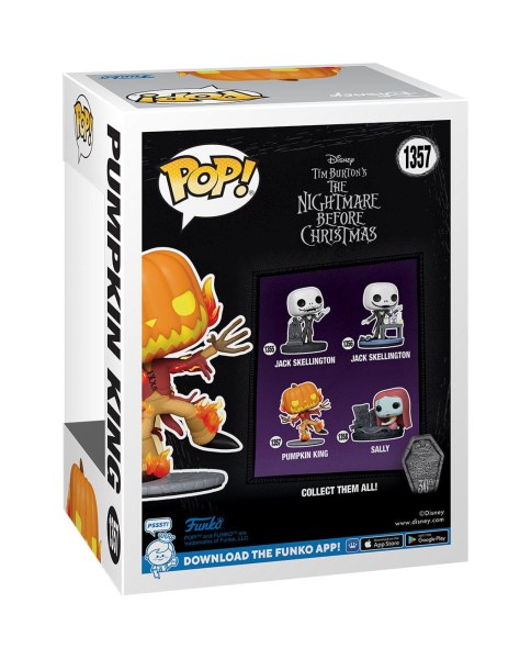 FUNKO POP! 1357 - PUMPKIN KING - THE NIGHTMARE BEFORE CHRISTMAS 30TH ANNIVERSARY