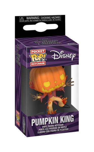 FUNKO POP! KEYCHAIN ​​- PUMPKIN KING - THE NIGHTMARE BEFORE CHRISTMAS 30TH ANNIVERSARY