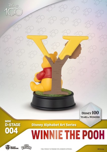 PACK OF 6 DISNEY ALPHABET FIGURINES - 100 YEARS OF WONDER DISNEY MINI EGG ATTACK