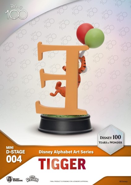 PACK OF 6 DISNEY ALPHABET FIGURINES - 100 YEARS OF WONDER DISNEY MINI EGG ATTACK