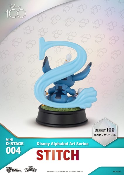 PACK OF 6 DISNEY ALPHABET FIGURINES - 100 YEARS OF WONDER DISNEY MINI EGG ATTACK