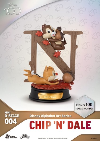 PACK OF 6 DISNEY ALPHABET FIGURINES - 100 YEARS OF WONDER DISNEY MINI EGG ATTACK