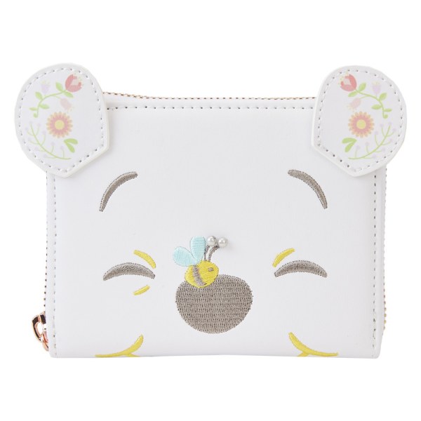 WINNIE THE POOH WALLET COSPLAY FOLK FLORAL - DISNEY LOUNGEFLY