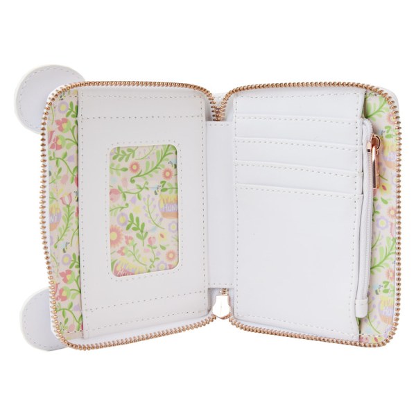 WINNIE THE POOH WALLET COSPLAY FOLK FLORAL - DISNEY LOUNGEFLY