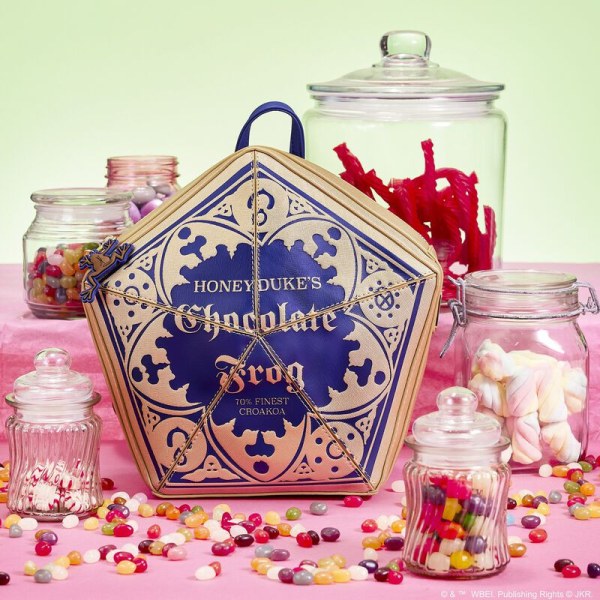 HONEYDUKES CHOCOLATE FROG MINI BACKPACK - HARRY POTTER LOUNGEFLY