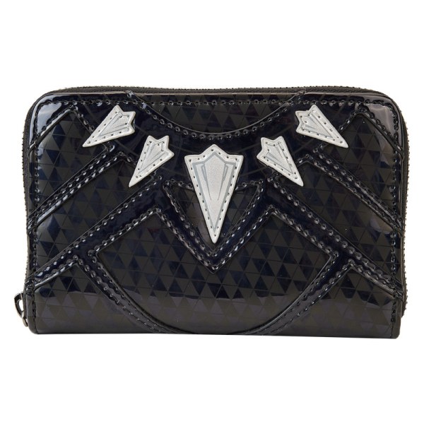 METALLIC BLACK PANTHER COSPLAY WALLET - MARVEL LOUNGEFLY