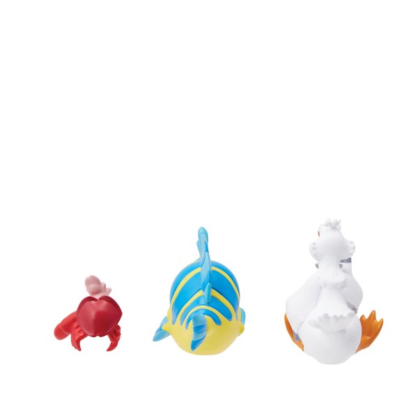 SET 3 LITTLE MERMAID FIGURINES - DISNEY SHOWCASE